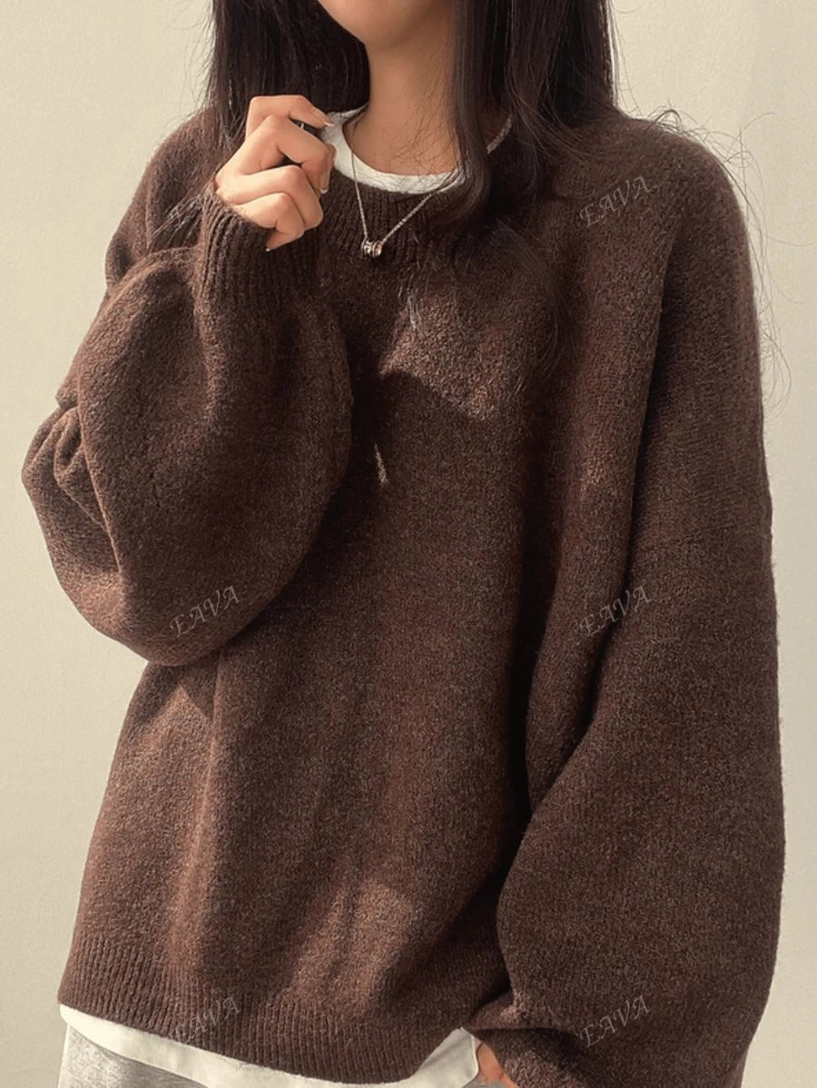 Maya | Knit Pullover Sweater - Lora Toronto