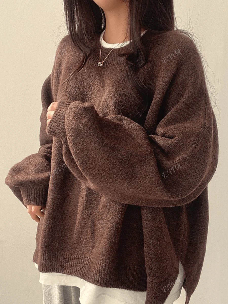 Maya | Knit Pullover Sweater - Lora Toronto