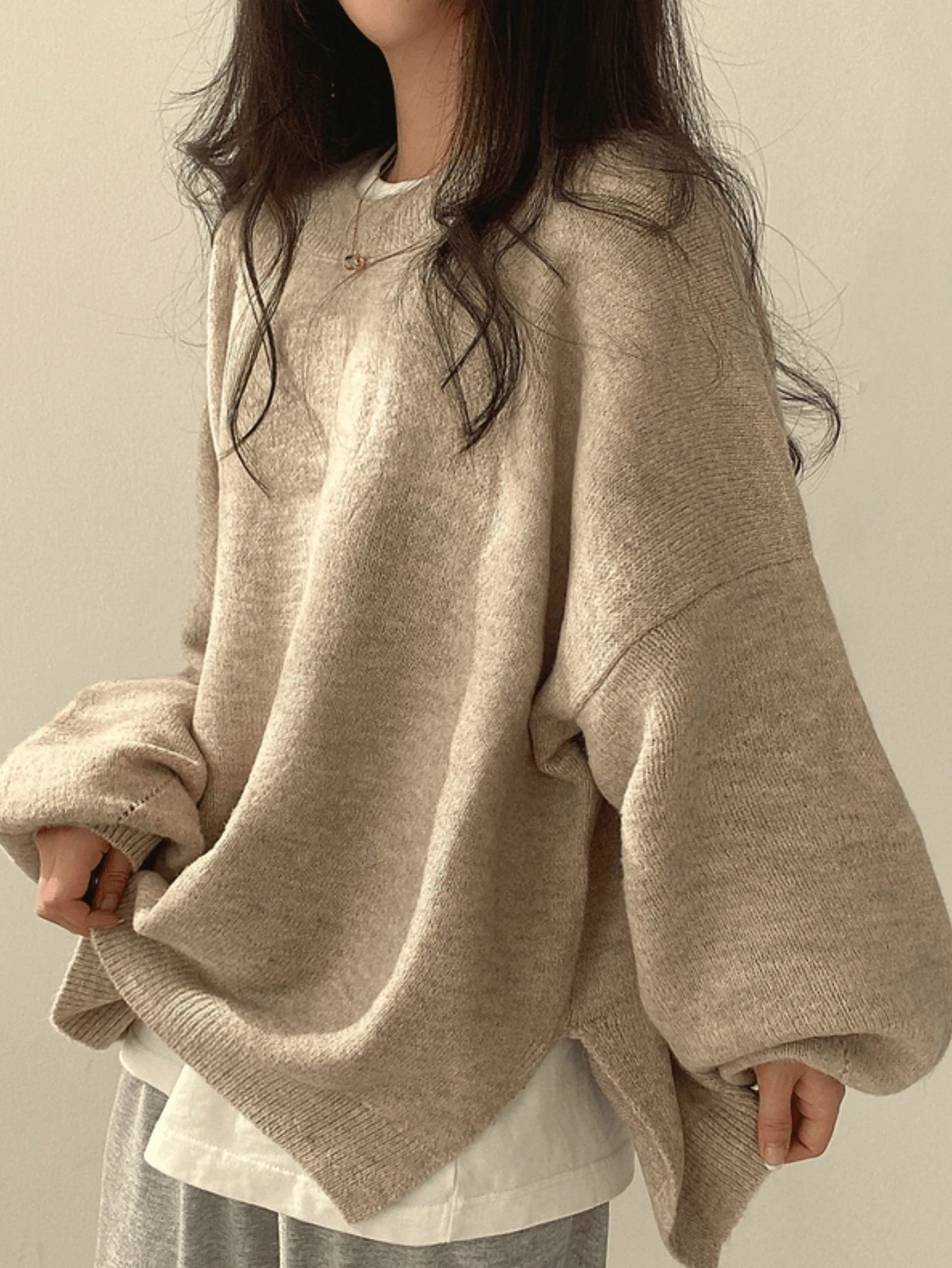 Maya | Knit Pullover Sweater - Lora Toronto