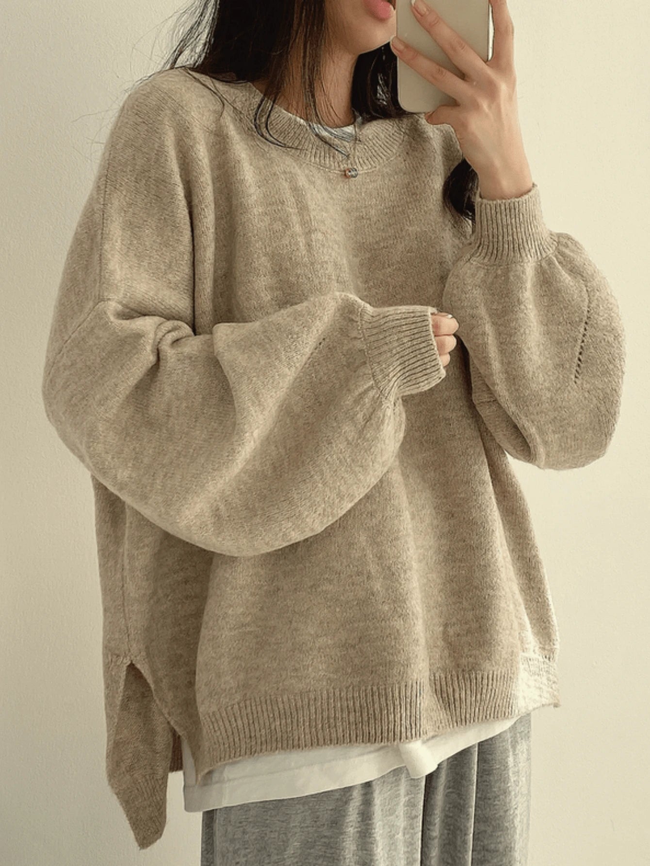 Maya | Knit Pullover Sweater - Lora Toronto