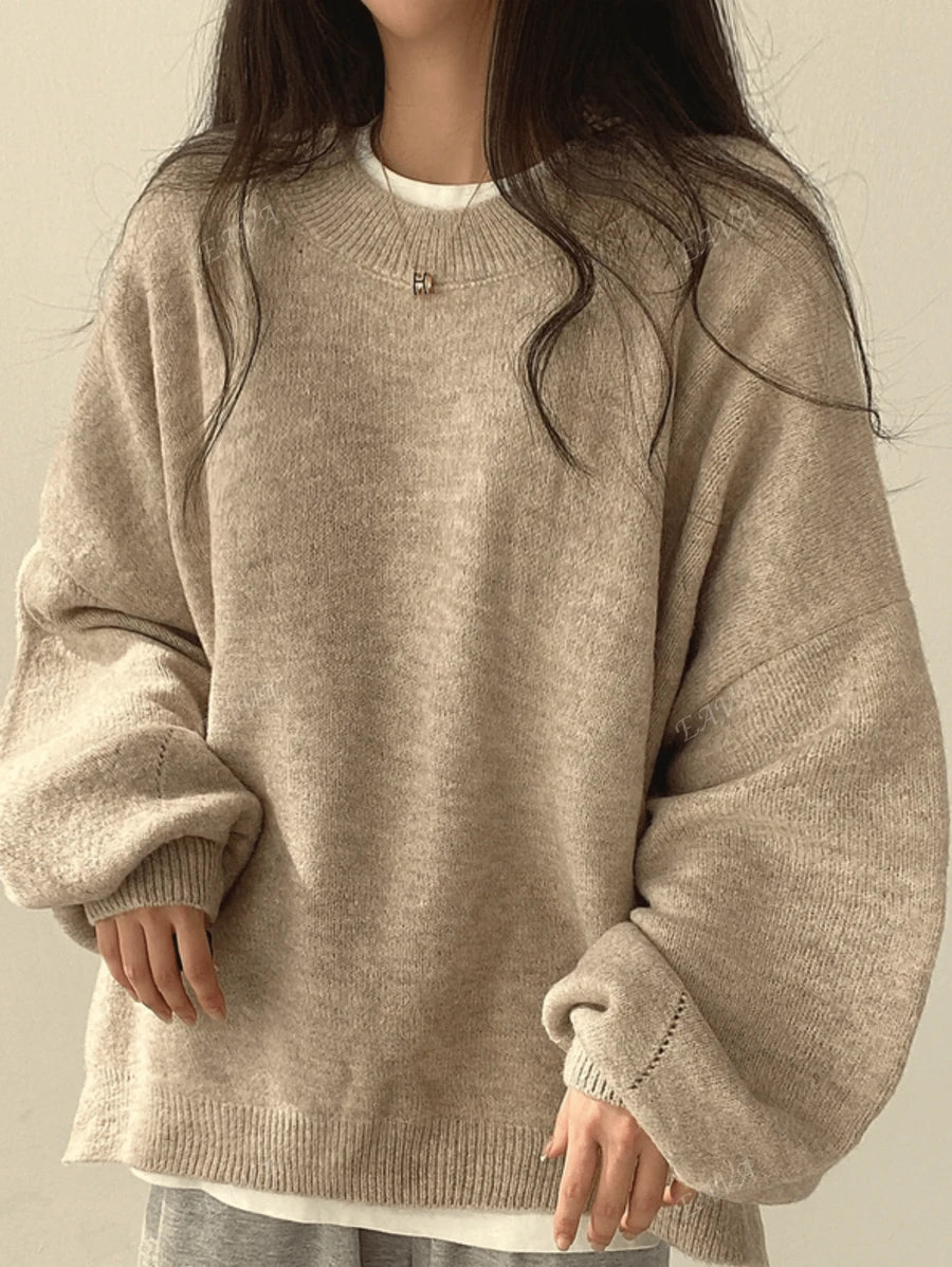 Maya | Knit Pullover Sweater - Lora Toronto