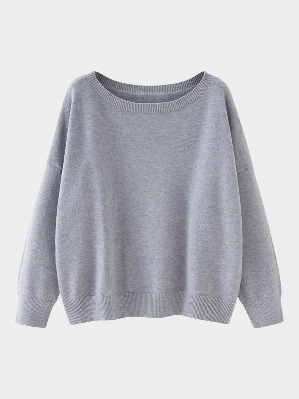 Mila | Cropped Knit Sweater - Lora Toronto