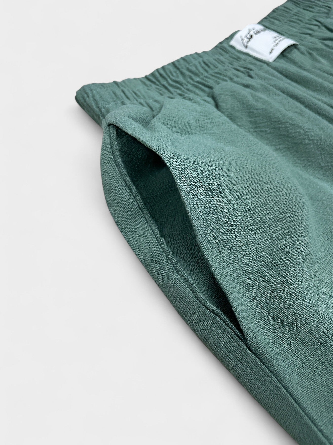 Noa | Linen Wide - Leg Two - Piece Set - Lora Toronto
