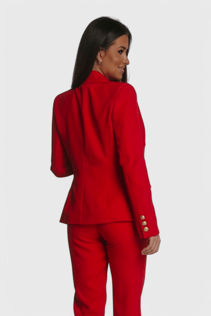Rosalind Elegant Blazer and Trousers Set - Lora Toronto