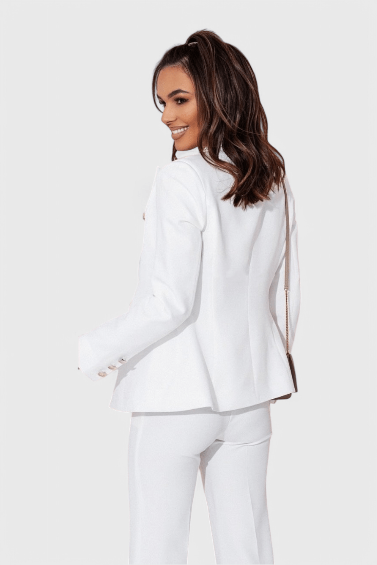 Rosalind Elegant Blazer and Trousers Set - Lora Toronto