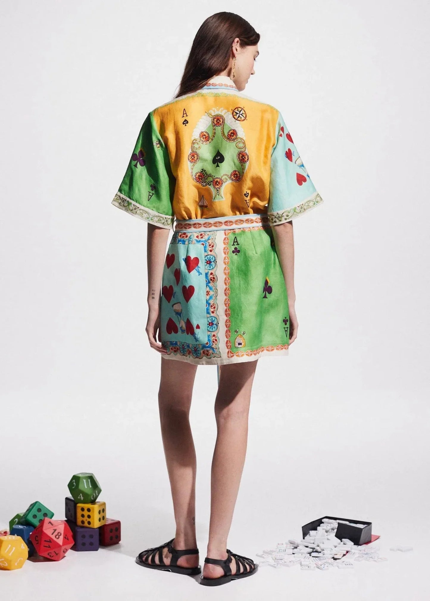 RUMMY | PRINT MINI DRESS - Lora Toronto