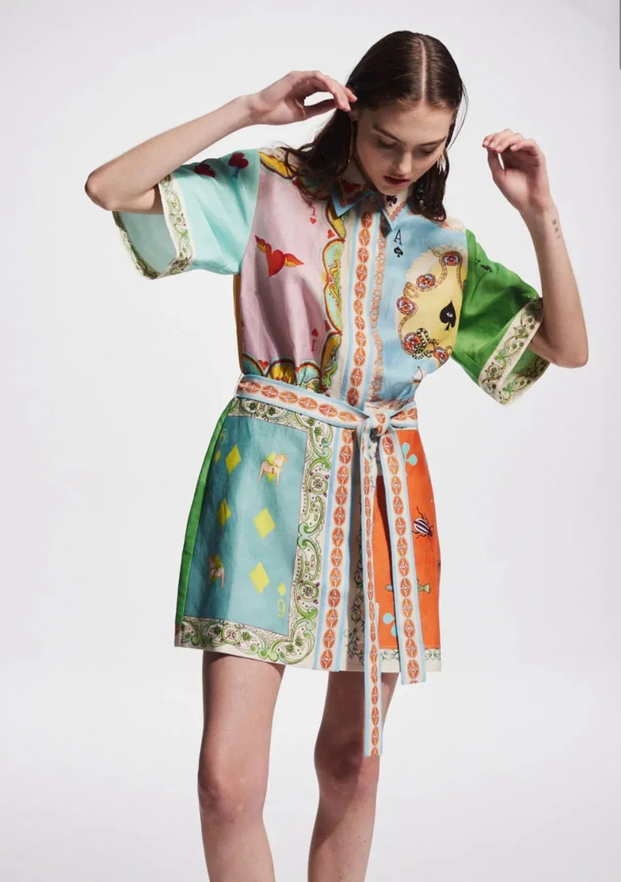 RUMMY | PRINT MINI DRESS - Lora Toronto