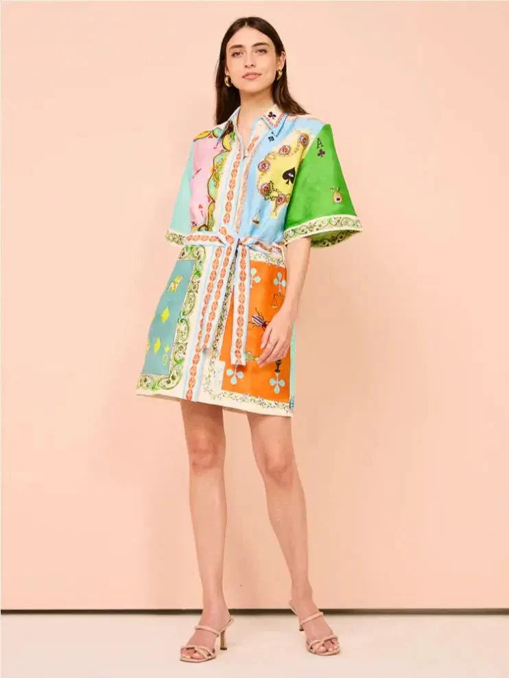 RUMMY | PRINT MINI DRESS - Lora Toronto