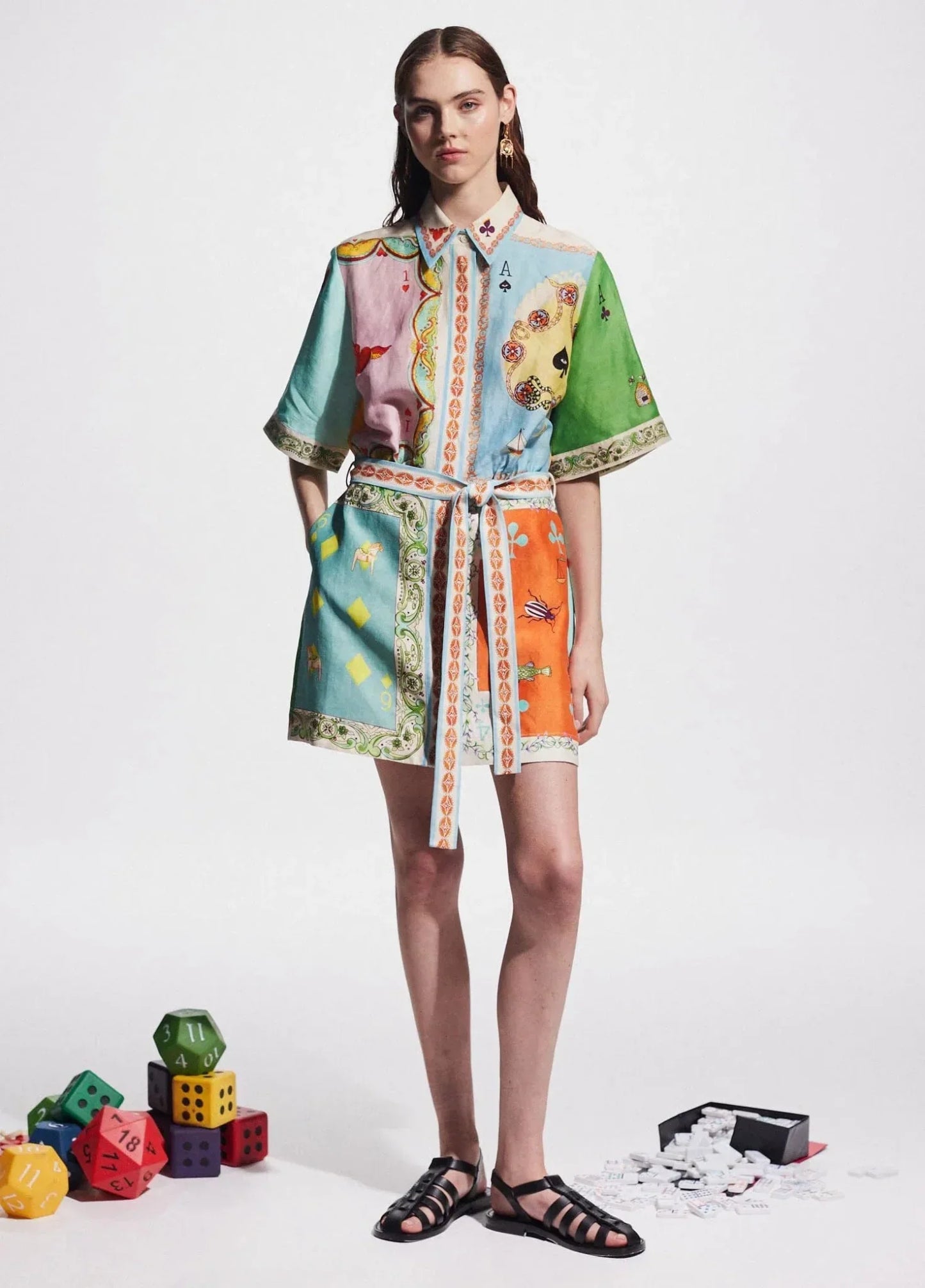 RUMMY | PRINT MINI DRESS - Lora Toronto