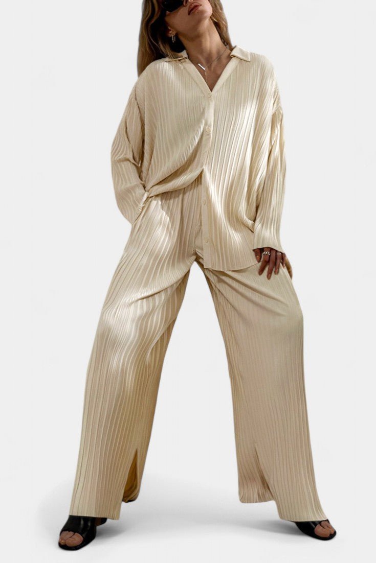 Sephora Oversized Pleated Lounge Set - Lora Toronto