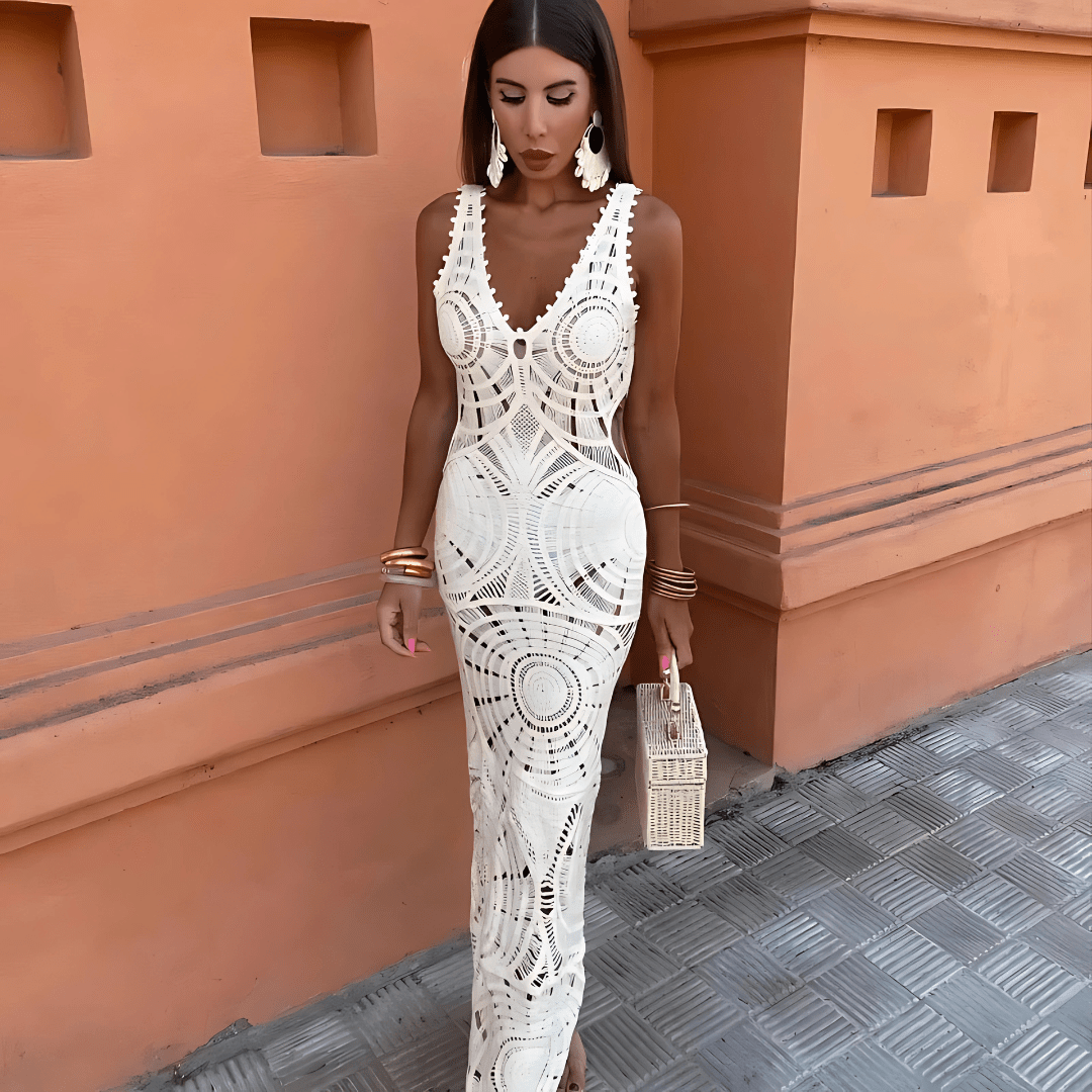 Vamos | Flowing Maxi Dress - Lora Toronto