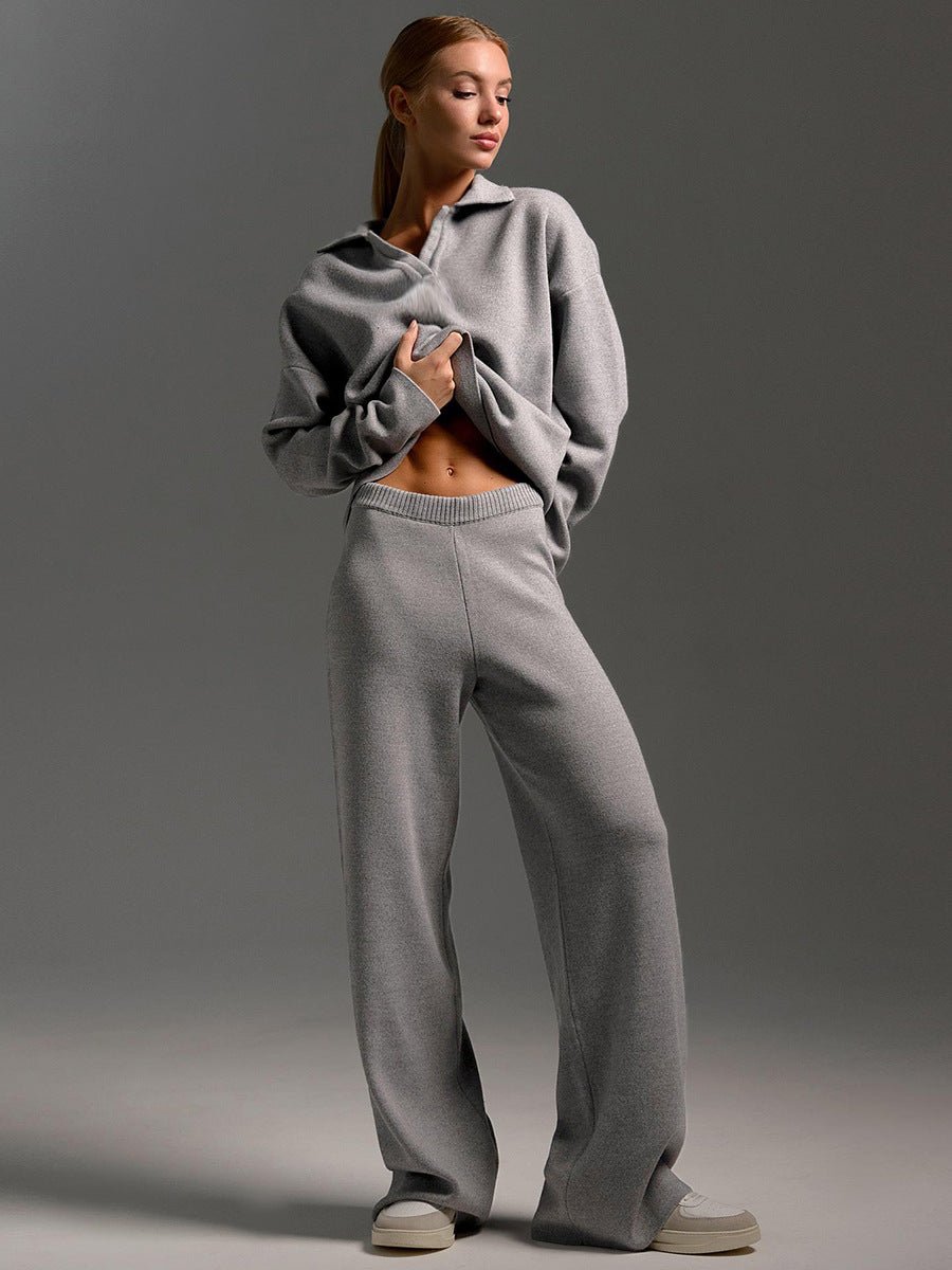 Violet | V - Neck Lounge Set - Lora Toronto