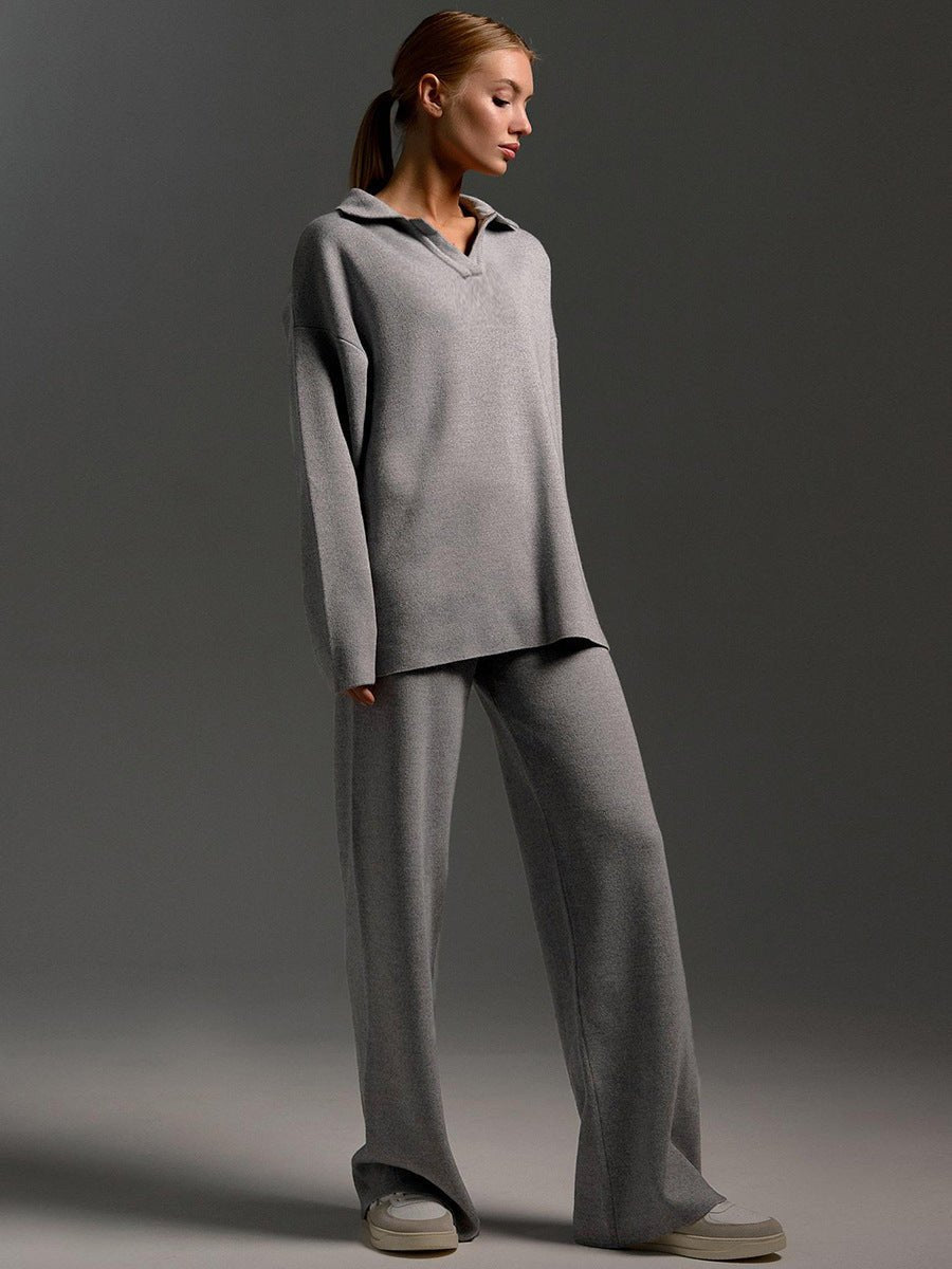 Violet | V - Neck Lounge Set - Lora Toronto