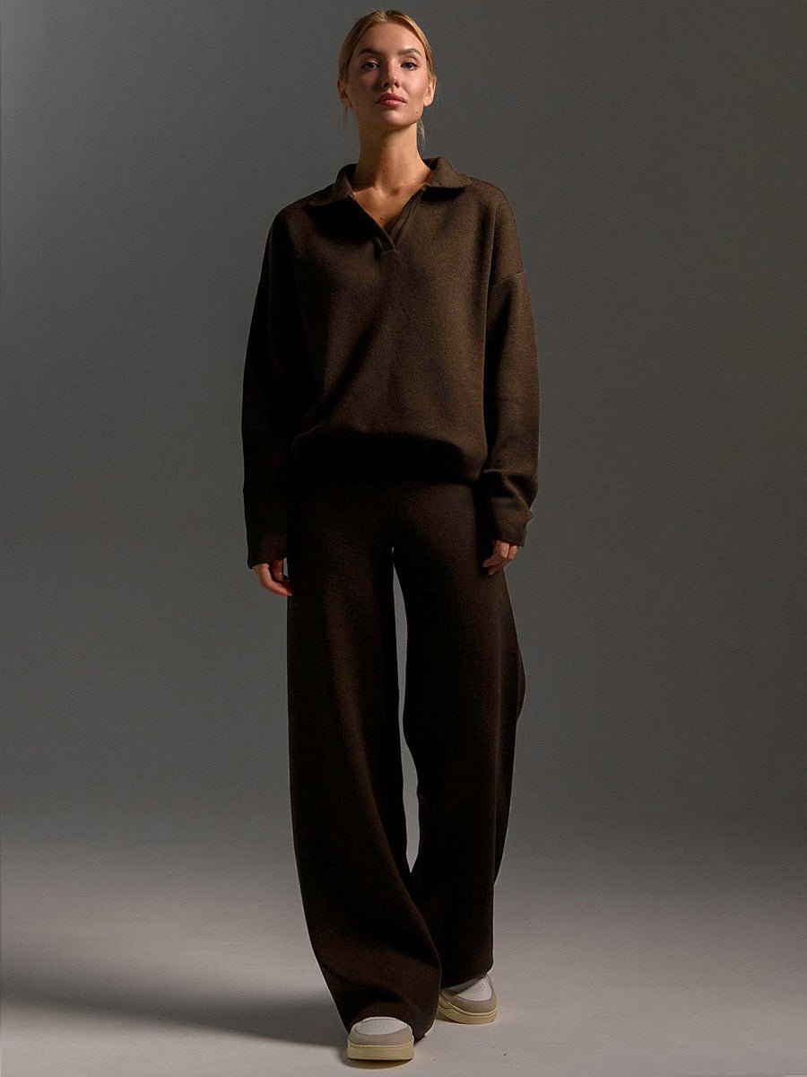 Violet | V - Neck Lounge Set - Lora Toronto