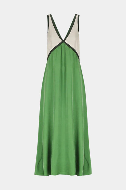 Diamond Lightweight V-Neck Maxi Dress