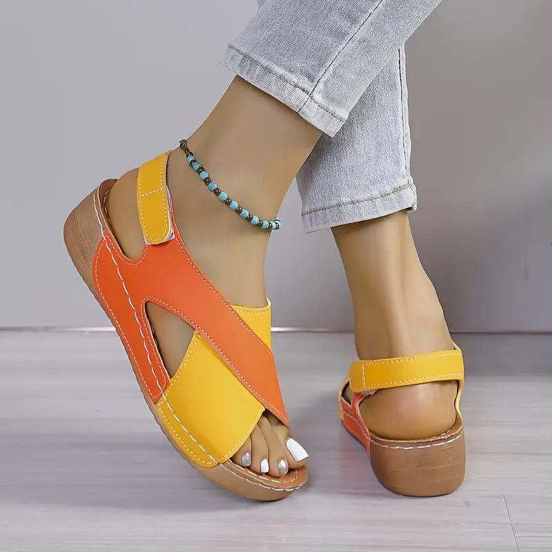 The Vibrant Wedge Sandal