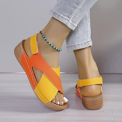 The Vibrant Wedge Sandal