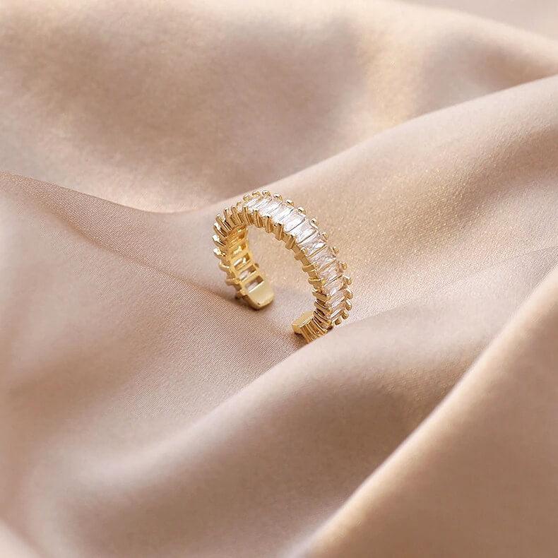 Evie™ 14K Gold Plating Ring