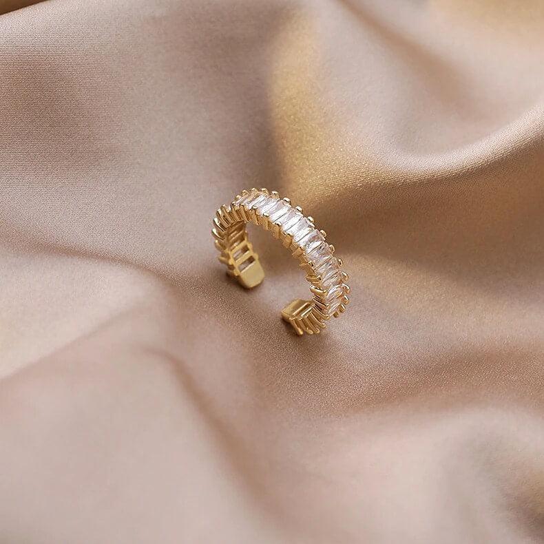 Evie™ 14K Gold Plating Ring