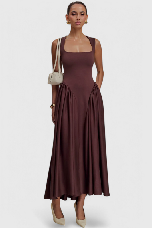 Verona Sculpted Midi Dress
