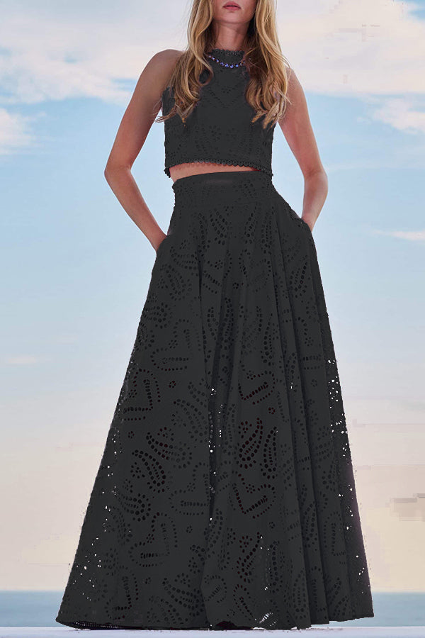 Maura Two Piece Lace Set