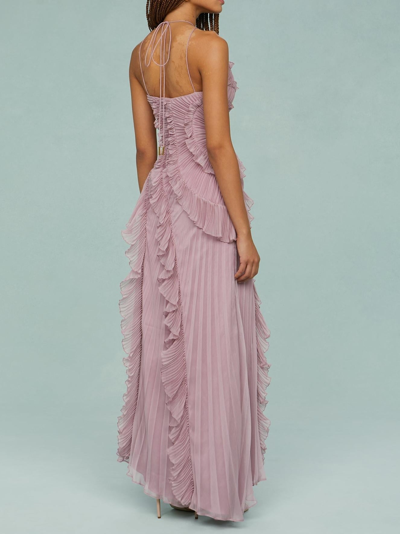 Marina Ocean Whirlpool Maxi Dress