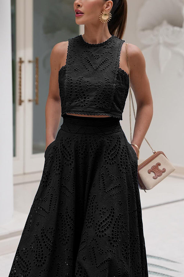 Maura Two Piece Lace Set