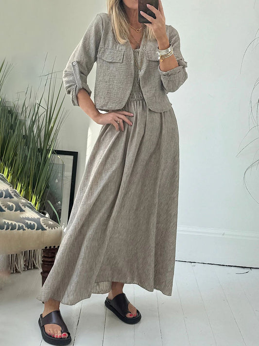 Isla Coast Two-Piece Dress Set