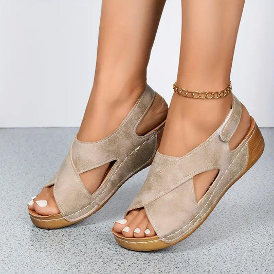 The Vibrant Wedge Sandal