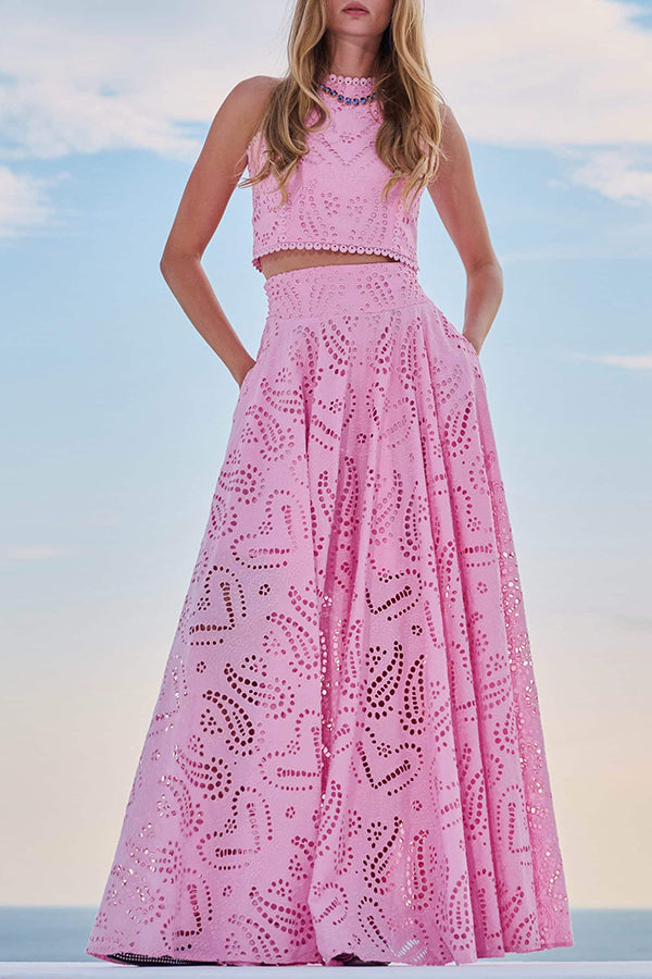 Maura Two Piece Lace Set