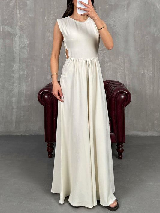 Delina Cut-Out Maxi Dress