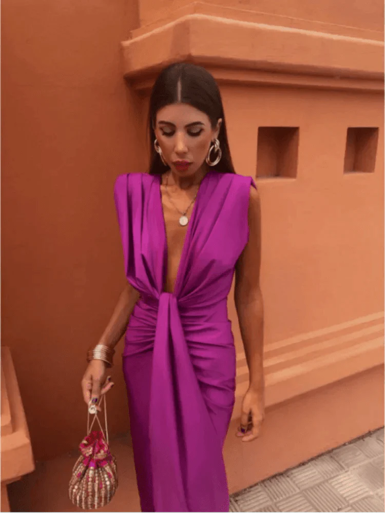 The Seraphina Pleated Dress