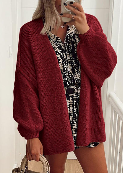 Aria | Oversized Knit Cardigan Sweater - Lora Toronto