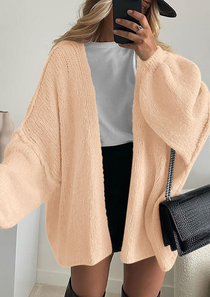 Aria | Oversized Knit Cardigan Sweater - Lora Toronto