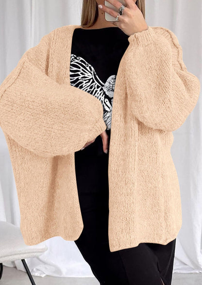 Aria | Oversized Knit Cardigan Sweater - Lora Toronto
