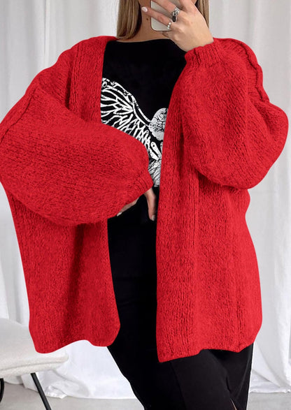 Aria | Oversized Knit Cardigan Sweater - Lora Toronto