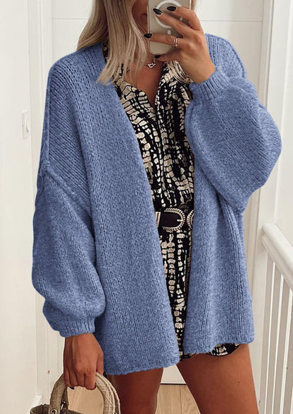 Aria | Oversized Knit Cardigan Sweater - Lora Toronto