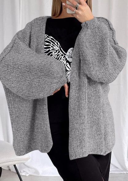 Aria | Oversized Knit Cardigan Sweater - Lora Toronto