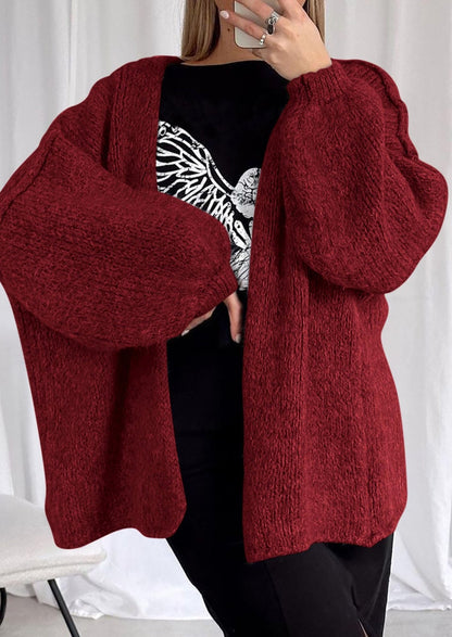 Aria | Oversized Knit Cardigan Sweater - Lora Toronto