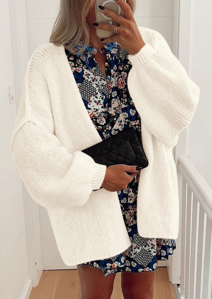 Aria | Oversized Knit Cardigan Sweater - Lora Toronto