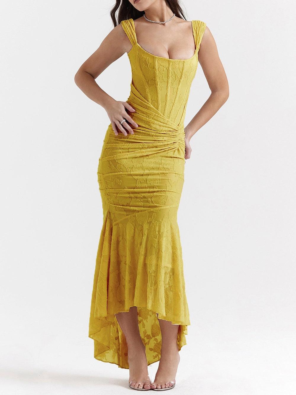 Celia | Corset Maxi Dress - Lora Toronto