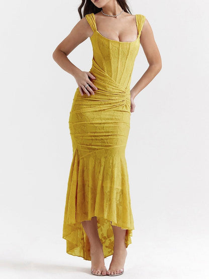 Celia | Corset Maxi Dress - Lora Toronto