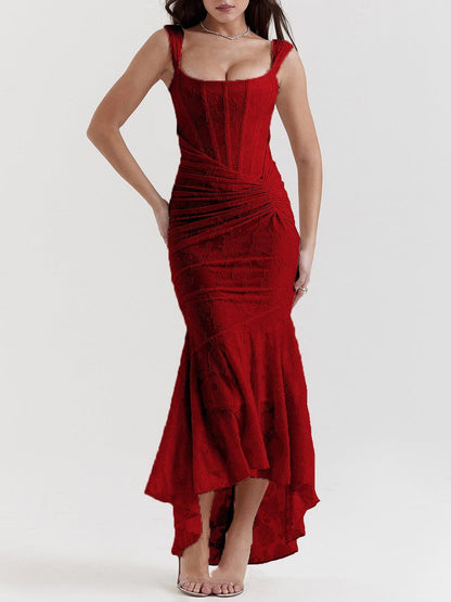 Celia | Corset Maxi Dress - Lora Toronto