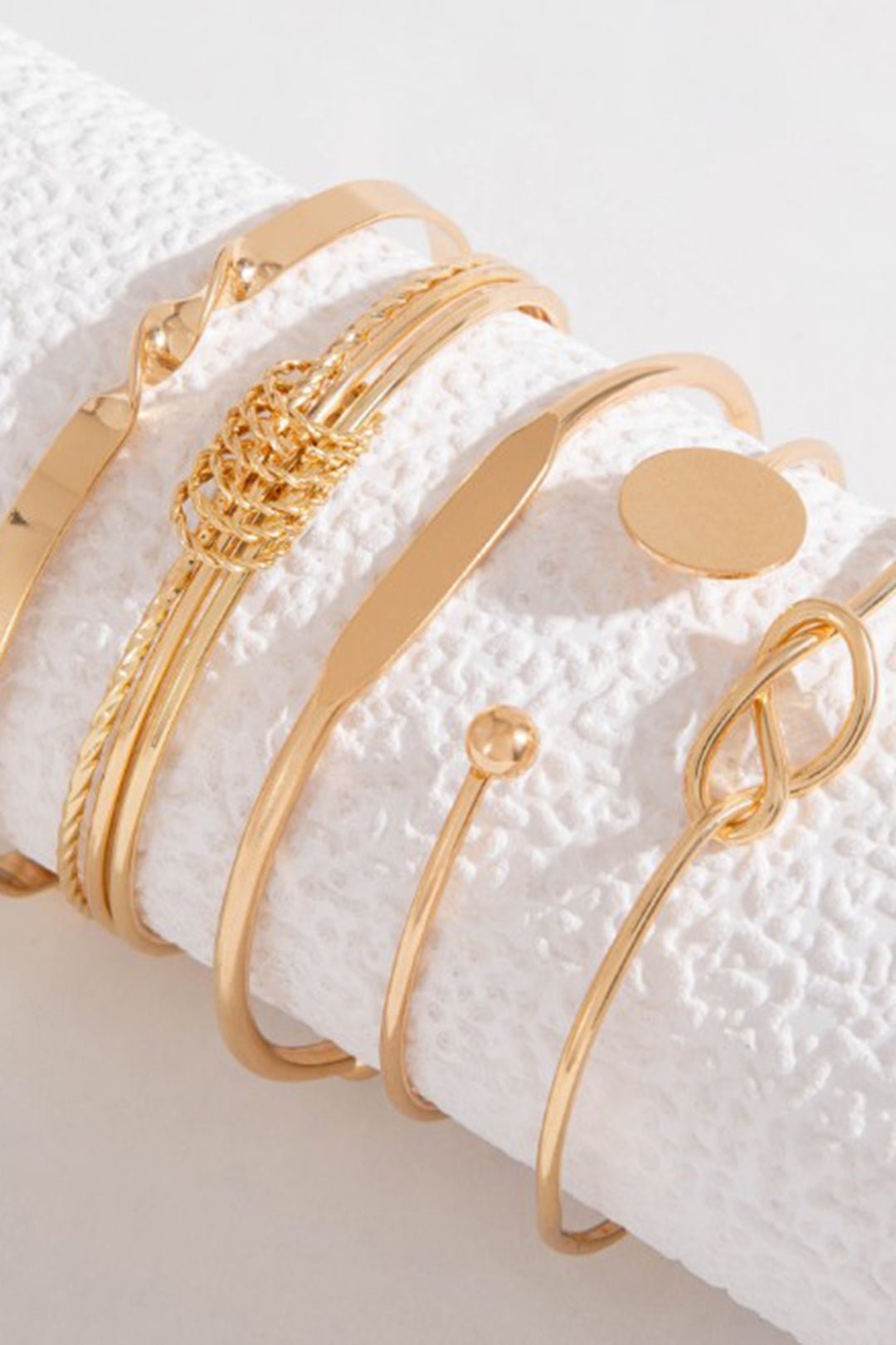 Chain Bracelet Geometric Open Bangle - Lora Toronto