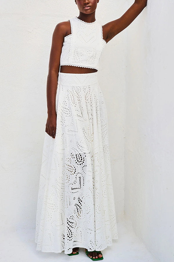 Maura Two Piece Lace Set