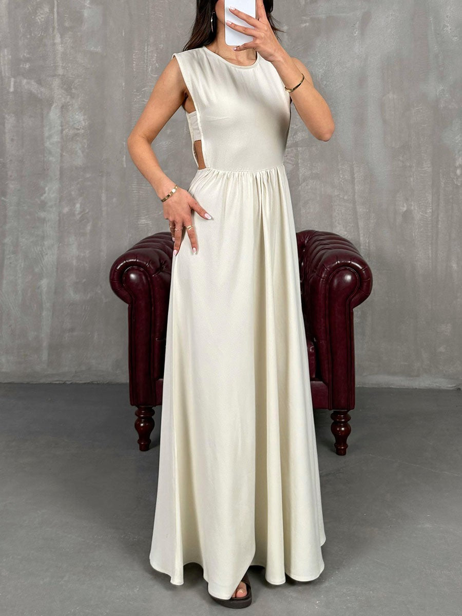 Delina Cut-Out Maxi Dress