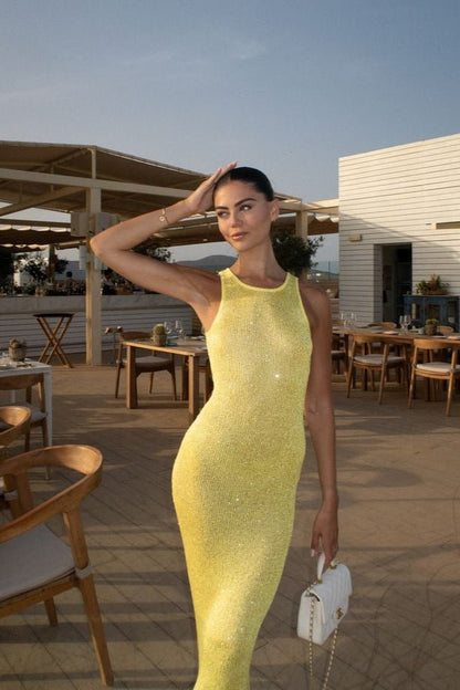 Elsie | Sleeveless Maxi Dress - Lora Toronto