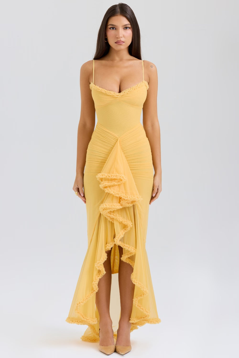 Roxanne Strapless Tiered Dress