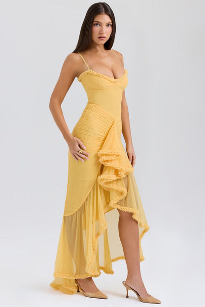 Roxanne Strapless Tiered Dress
