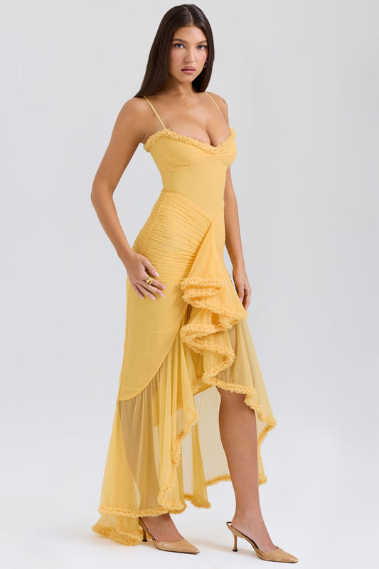 Roxanne Strapless Tiered Dress